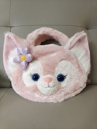 全新正版原價$279香港迪士尼樂園 linabell 中袋 斜孭袋 毛毛手袋 手提袋  Duffy and Friends 肩背包 單肩包  Hong Kong Disneyland Duffy an