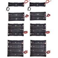3pcs 18650 Battery Holder with Wire 3.7V7.4V 11.1V 14.8V 18650 Battery Holder Box for Battery storag