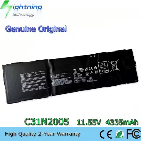 New Original C31N2005 11.55V 4335mAh Laptop Battery for Asus Chromebook CX9 CX9400CEA CX3 CX3400FMA 