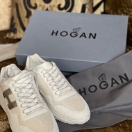 Hogan 白色細砂亮片休閒鞋