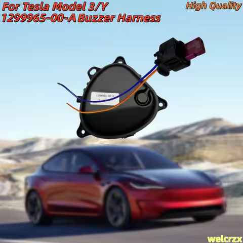 For Tesla Model 3/Y Pedestrian Warning Speaker Buzzer Harness, Part Number 1299965-00-A