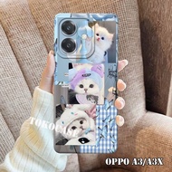 Softcase procamera OPPO A3 - OPPO A3X Cool Motif /Case OPPO A3 flexible rubber material Silicone Tpu