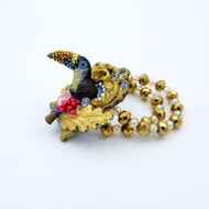 TIMBEE LO 鸚鵡大嘴鳥鸚鵡花園寶石水晶水鍊