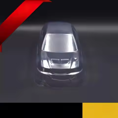 1/10 Scale Mitsubshi EVO RC Drift Car Clear pvc Body Shell (260mm Wheelbase/190mm Width)