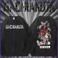 YT2 2025 GACHIAKUTA Rudo Anime Sweatshirt Unisex Long Sleeve Top YT2