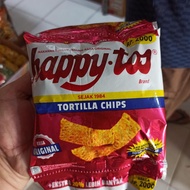 Makanan Ringan HAPPY TOS Rasa Jagung Original TORTILLA CHIPS