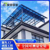 Aluminum Alloy Canopy Outdoor Awning Villa Courtyard Balcony Terrace Window Door Eaves Canopy Awning
