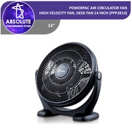 PowerPac Air Circulator Fan, High Velocity Fan, Desk Fan 14 inch (PPP2814)