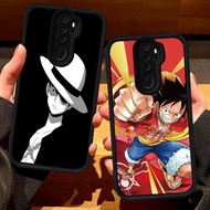 S104 Anime Luffy Casing for OPPO Reno 2Z A37 F11 A9 A39 2F A5 2020 A83 Pro black