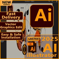 Adobe 2025 NEW Version (Windows10~11 Mac)Illustrator