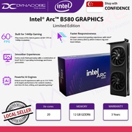 INTEL ARC B580 LIMITED EDITION 12GB TWIN FANN GDDR6 GPU (3YRS BY INTEL)