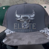 Bulls Grey Mitchell & Ness NBA