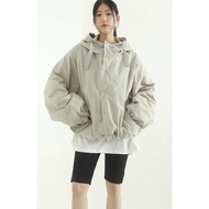 halo Selection 2 Korea FARMERS MARKET Drawstring Cargo Hooded Windbreaker Jacket Raucohouse Men Wome