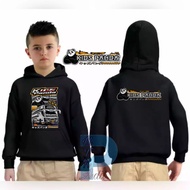 Bus mania jet bus kids panda sweater bus telolet kids panda