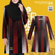 [Ready Stock] Baju Malaysia Negaraku Sublimation / Muslimah Malaysia Shirt / Baju Malaysia