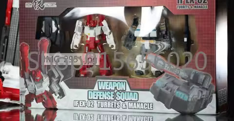 Iron Factory EX-02 Metroplex Six-Gun Slammer IronFactory EX02 2pcs In 1 Box Set Small Size Mini In S