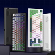 Mechanical Keyboard GK75 Three-Mode Wireless 2.4G Bluetooth Luminous Colorful Green Axis Gaming Keyb