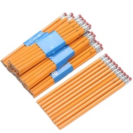 【Exclusive Offer】 20pcs/set 18.8cm Ordinary Wooden Pencil With Eraser For Student Wood Pencil Writin