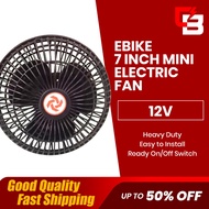 Ebike Mini Electric fan Automatic mini electric fan 6 inches 12v