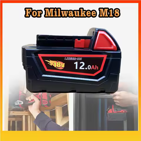 for Milwaukee Compatible with Milwaukee M12-18FC charger 48-11-1815 M18 M12 power tool wrench impact