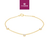 HABIB Diamond Bracelet in 375/9K Yellow Gold 681420324
