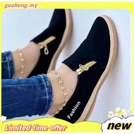 raya Ready stock kasut sukan perempuan plus size 35-43 slip on shoes woman kasut sarung wanita bertu