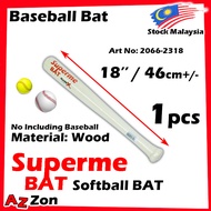 Baseball Bat Softball Bat Baseball Wood Stick 18 25 30 Sports Wood Baseball Bat Softball Bat