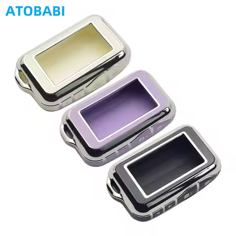 TPU Car Key Cover For Starline E90 E91 E60 E61 E95 E63 E65 E66 E96 E93 Two Way Car Alarm LCD Remote 