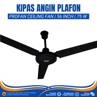 56 INCH HANGING CEILING FAN PROFAN RCF-56E 56 INCH CEILING FAN 56 INCH IRON PROPELLER HANGING FAN