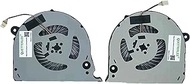 Replacement New Laptop CPU+GPU Cooling Fan for Dell Vostro 15-7580 7570 P71F P72F Inspiron 15 7577 7