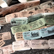 Yanji 0437 Holiday Coupon Series Washi Tape Ticket Roll