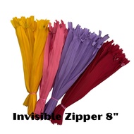 INVISIBLE ZIPPER 8" SOLD BY 10pieces