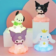 Cute cartoon cloud sleep night light toy cloud shaped light bedroom girl companion light