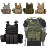 Tactical Military Army Vest Airsoft Paintball CS War Combat Assault Game Vest