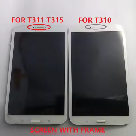 For Samsung Galaxy Tab3 8.0 SM-T310 T310 T311 T315 LCD Display + Touch Screen Digitizer Assembly wit