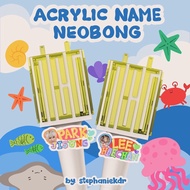 GANTUNGAN Deco Lightstick nct] Keychain acrylic name nct Lightstick nct 127 nct dream charm