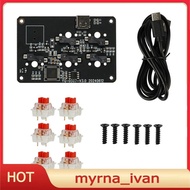 DIY 3D Printing Mini Keyboard Kit DIY RGB Mechanical Keyboard Button Customization for Win/MacOs DIY