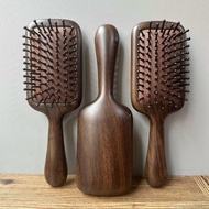 Time Well Ebony Hair Nourishing Air Cushion Comb Rosewood Airbag Massage Comb Convenient Female Wood