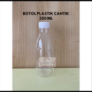 botol plastik cantik 350ml tebal / Kemasan botol minuman