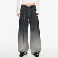 Merge Official - Perfect Low Waist Belt Jeans (พร้อมส่ง)