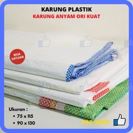 NEW Plastic Sacks Packing Sacks Plastic Woven Sacks White Sacks, Original, Strong, Glangsing, Ball S