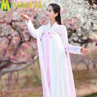 MIQUEL Chinese Hanfu, Chinese Style Chinese Stage Dance Dress, New Ancient Hanfu Vintage Hanfu Green Chinese Hanfu Dress Ladies/Girl
