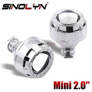 2.0'' Mini Headlight Lens H4 H7 Bi-xenon HID Projector For Car Motorcycle Headlamp Accessories Retro