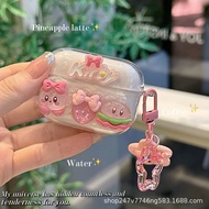 Pink Cute Kirby Airpods Case For AirPods 1st/2nd Generation Earphone Cover Airpods pro Protective Case Airpods 3rd Generation Soft TPU Case