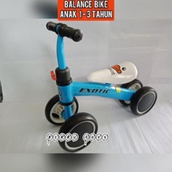 BN SEPEDA BALANCE BIKE EXOTIC ET 2008 | SEPEDA ANAK 1 - 3 TAHUN | PUSH