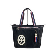 CASTELBAJAC Tote Bag Purse Dobby II black plain 043512 Direct from Japan Secondhand