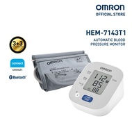 OMRON Automatic Blood Pressure Monitor HEM-7143T1 [3+3 Years Local Warranty]