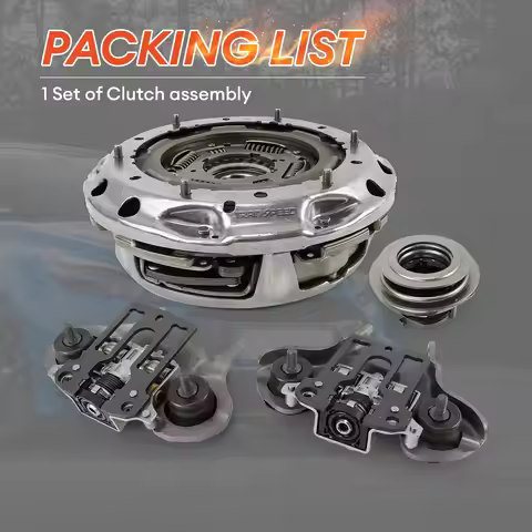 TRANSPEED PRO DPS6 Auto Transmission Clutch Kit & Fork Bearings Kit 6DCT250 602000800 Compatible wit
