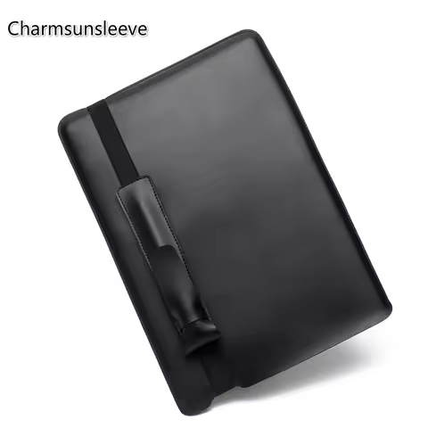 Charmsunsleeve,For Lenovo Yoga Book C930 10.8" Case,Microfiber Leather Cover Laptop Sleeve Bag With 