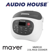 MAYER MMRC20 2.0L RICE COOKER ***1 YEAR MAYER WARRANTY***